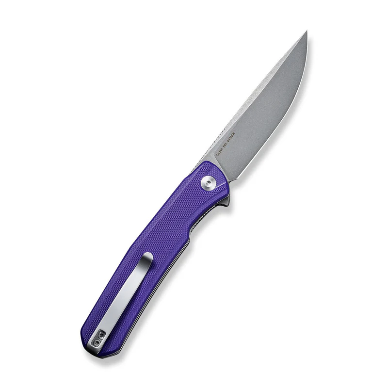 SENCUT Scitus Flipper Knife G10 Handle (3.47" D2 Blade) S21042-2 