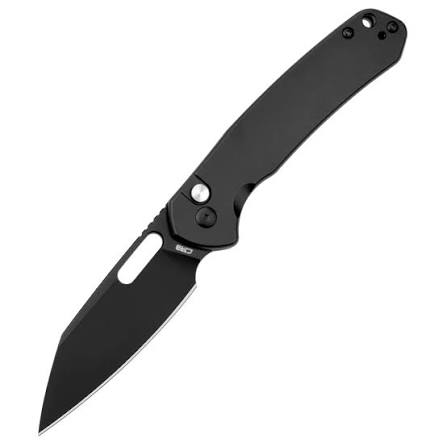 CJRB  J1925ABST  Pyrite Button Lock RPM – Folding Knife – AR-RPM9 Coated Wharncliffe – Black 