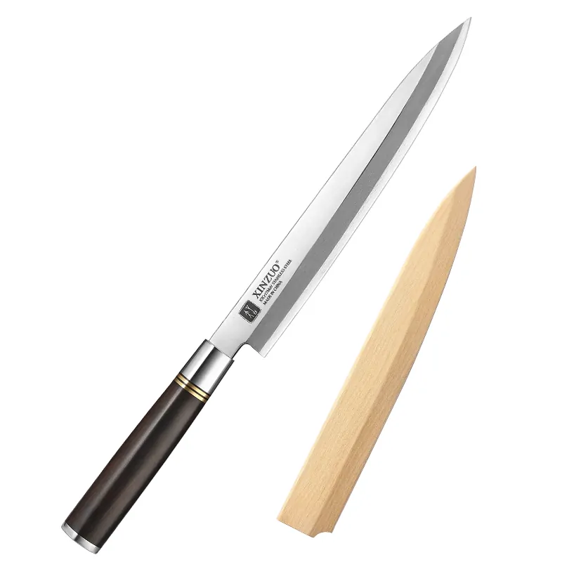 Xinzuo hezhen 240 sashimi knife+ Wooden sheath SO-240