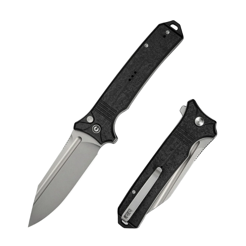 CIVIVI Neurohaptic Flipper & Button Lock Knife G10 Handle (3.74" Nitro-V Blade)