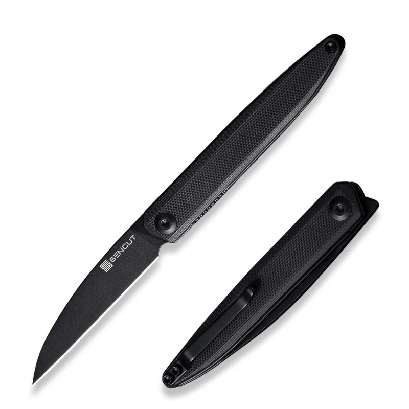 SENCUT Jubil Black G10 Handle Black D2 Blade