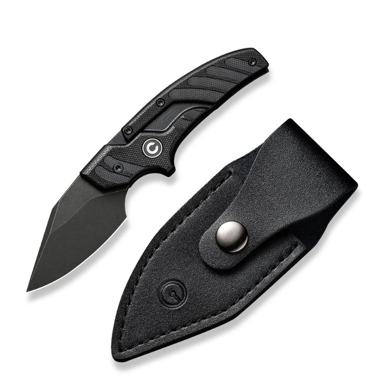Civivi Typhoeus Black G10 Handle Black Stonewashed 14C28N Blade 