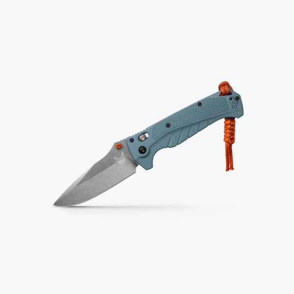 Benchmade MINI ADIRA DEPTH BLUE GRIVORY DROP-POINT