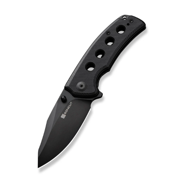 SENCUT Excalis Black G10 Handle Black 9Cr18MoV Blade