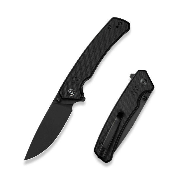 CIVIVI Merit - Black Flipper & Thumb Stud Knife G10 Handle (3.28" 14C28N Blade)