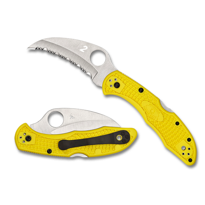 Spyderco TASMAN SALT 2 FRN YELLOW