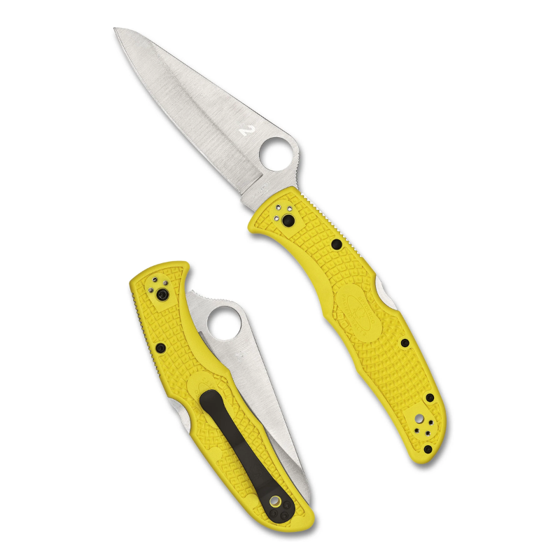 Spyderco PACIFIC SALT 2 YELLOW LIGHTWEIGHT SPYDEREDGE