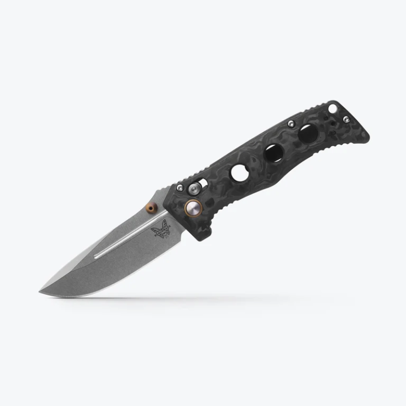 Benchmade Mini Adamas Marbled Carbon Fiber 