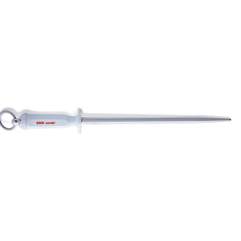 F Dick DICKORON Hygienic Combi Sharpening Steel 30 cm Regular Cut/Ultra Fine Cut (12")