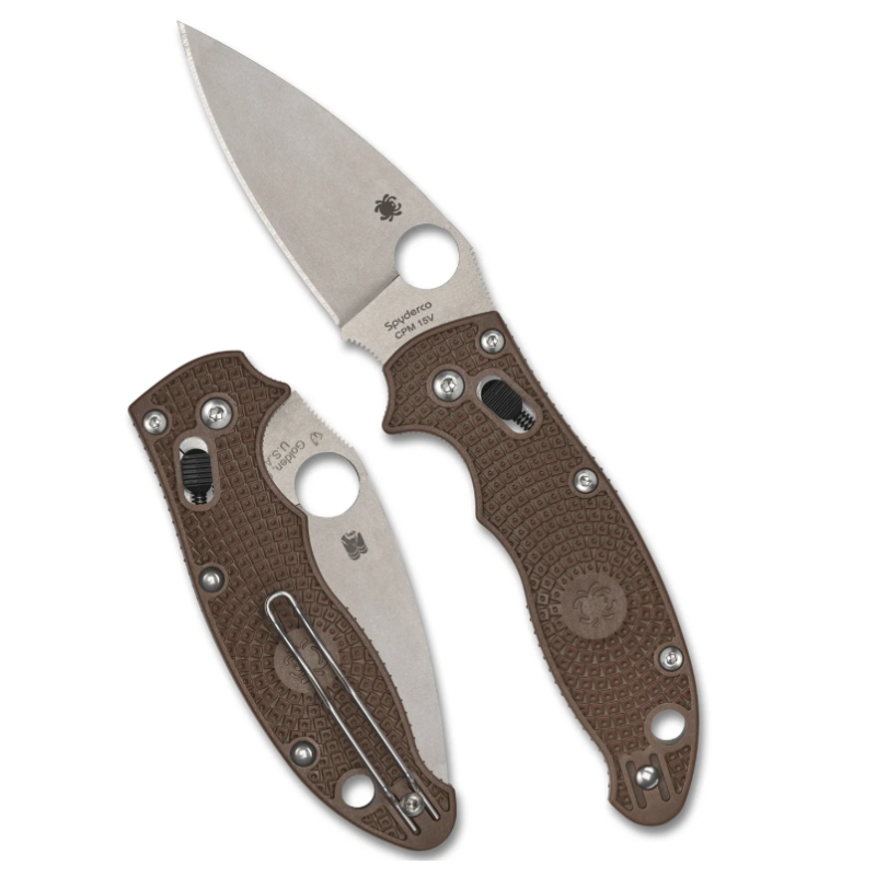 Spyderco MicroJimbo Brown G-10 CPM 15V Sprint Run Regular price