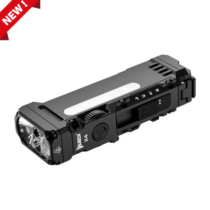 Wuben X4 Compact Multi-Function Flashlight 
