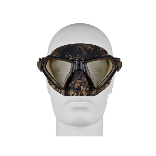 C4 H. Dessault Element Earth Brown Camo Mask