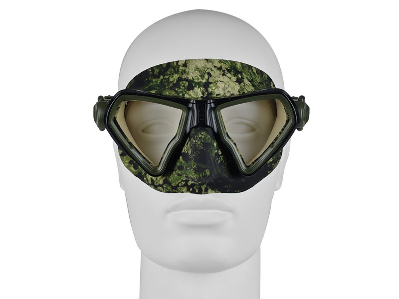 C4 H. Dessault Element Air Green Camo Mask