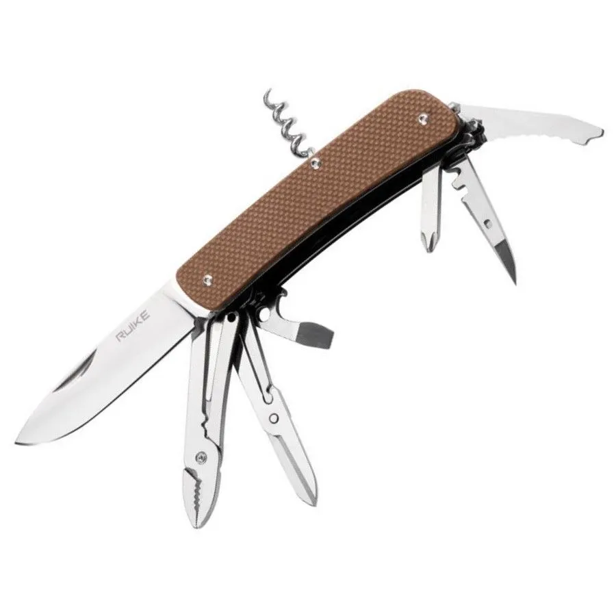 Ruike L41-N Multitool Brown G10