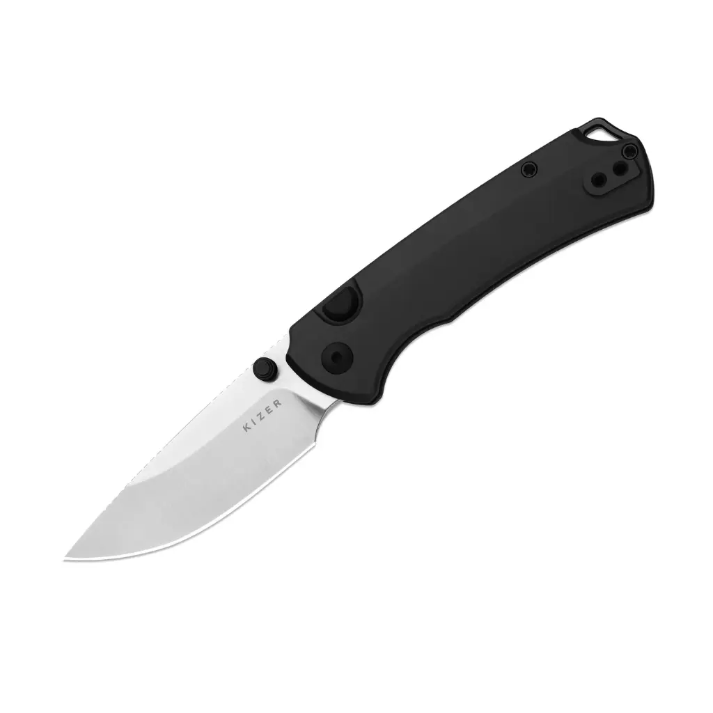 Kizer T1 BD | Kizer Button Liner Lock™ | Elmax with DLC | Aluminum Handle | KizerB™ 3490.2BDA1