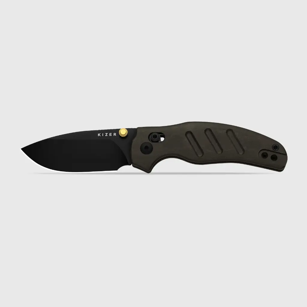 Kizer Sheepdog® C01C 2.9 CD | Kizer Clutch Lock™ | Richlite | Nitro-V | PVD Coating | KizerV™ 3488.29CDA2