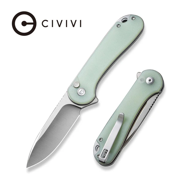 Civivi Button Lock Elementum II Natural G10 handle Nitro V Blade