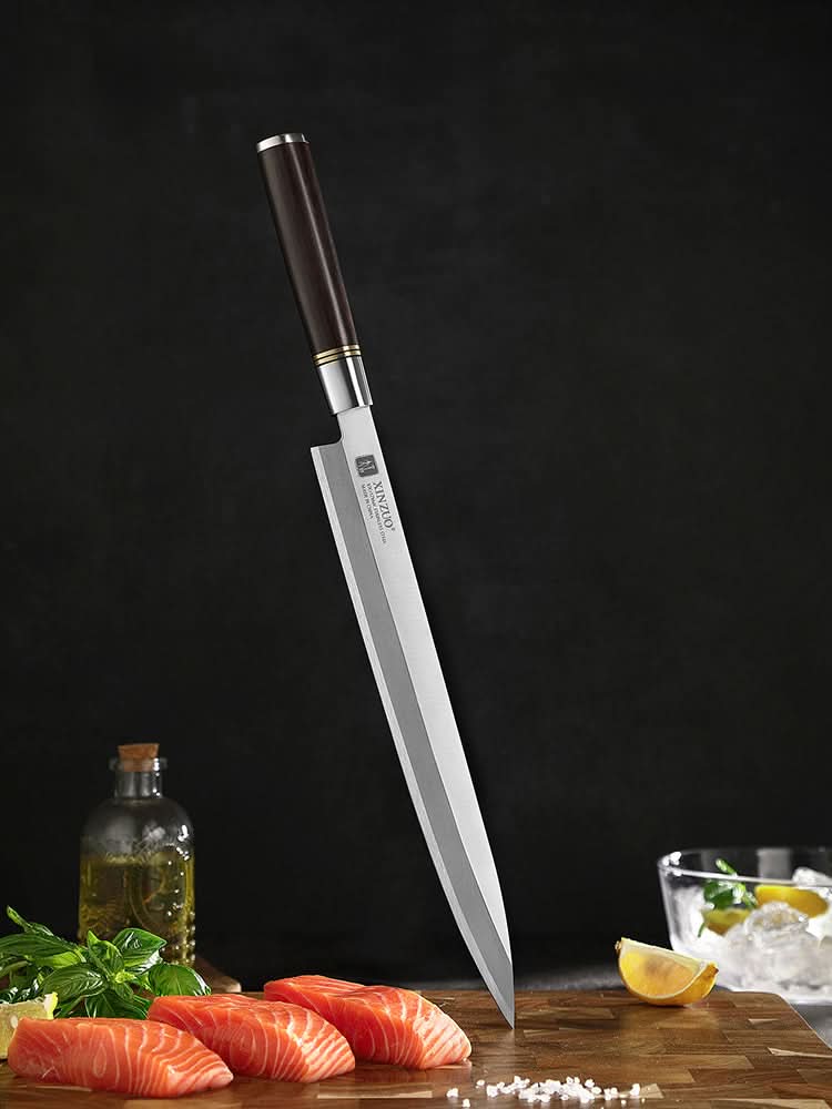 Xinzuo Hezhen 300 Sashimi knife + Wooden Sheath S0-300