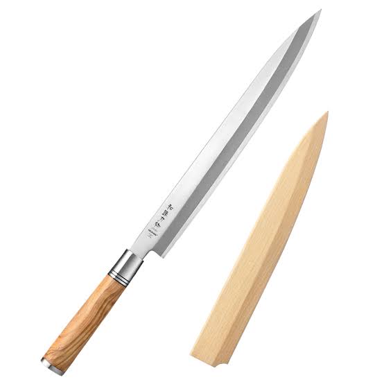 Xinzuo hezhen 300 sashimi knife+ Wooden sheath SO-300