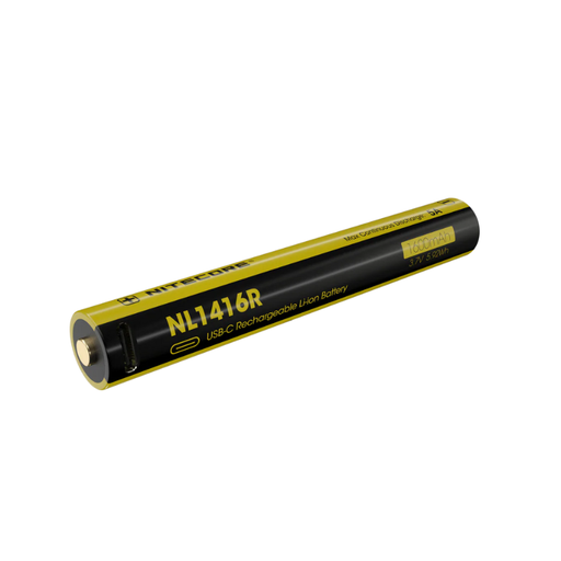 Nitecore NL1416R 1600mAh USB-C Rechargeable Battery for MT2A Pro 