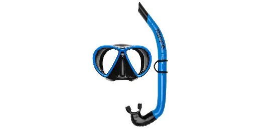 Riffe Discovery Mask & Snorkel Kit - Mahana Tahitian Blue 