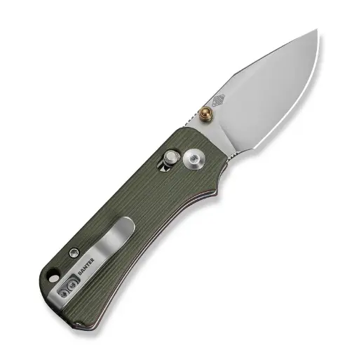 CIVIVI Baby Banter 2 - TG Thumb Stud & Crossbar Lock Knife G10 Handle (2.34" 14C28N Blade) C24074-1