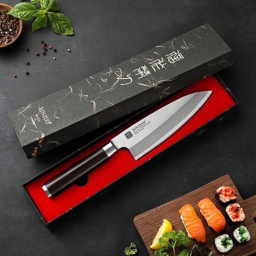XINZUO He Series Forged Steel 180 mm Deba Knife