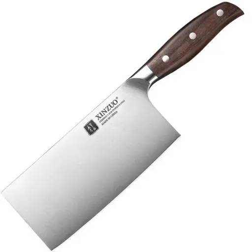 XINZUO B35 6.9 inch cleaver red sandalwood German 1.4116 steel  B35-DC
