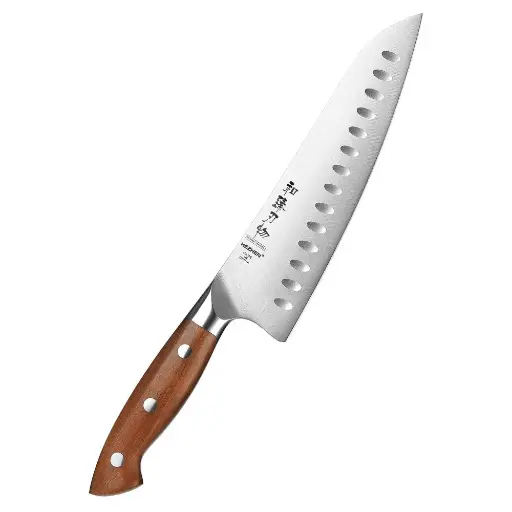 Xinzuo 8" Granton-Edge Chef Knife - Supreme Series X02-RSCS