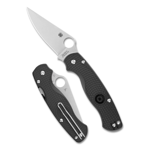 Spyderco Para Military 2 Lightweight  Black FRN handle CTSBD1 Steel