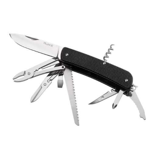Ruike L51-B Multitool Black G10 