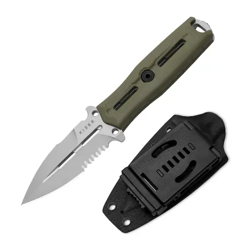 Kizer Norcross | Nitro-V | G10 | Single Edged | KizerV™ FB01A4