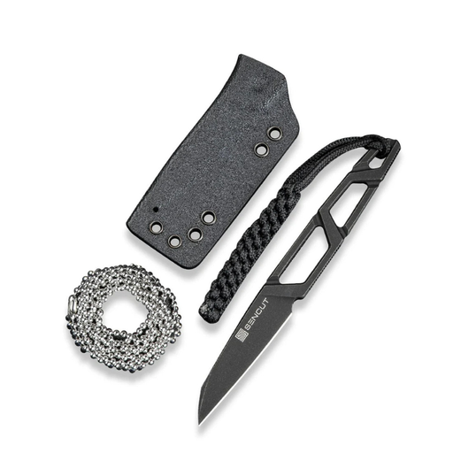 SENCUT TEXO Skeletonized One-Piece Black Stonewashed 