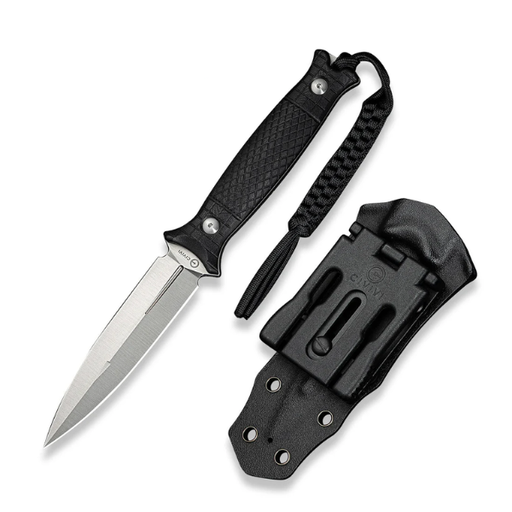 Civivi Perfrico Milled Black G10 Handle Satin Finished 14C28N Blade