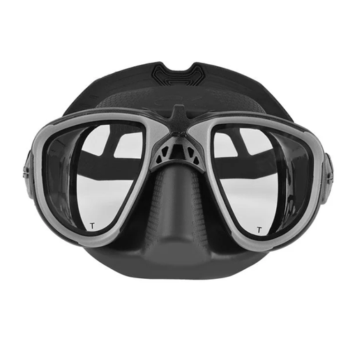C4 Martian Black Silicone Mask Camera Connection