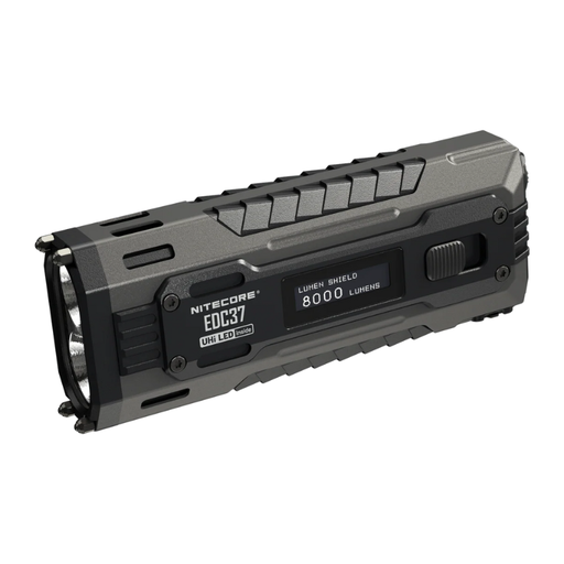 Nitecore EDC37 8000 Lumen USB-C Rechargeable Flat EDC Flashlight